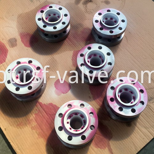 Ball Valve Parts Pt Test Finish Machined Ball Valve Closure